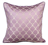 Lavender Tea - Lavender Jacquard Decorative Euro Sham