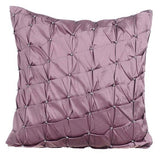 Desert Texture - Beige Silk Throw Pillow Cover