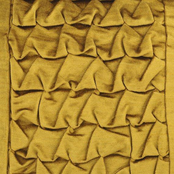 Lemon Grass Knots - Lemon Grass Velvet Decorative Euro Sham