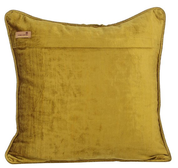 Lemon Grass Knots - Lemon Grass Velvet Throw Pillow Cover