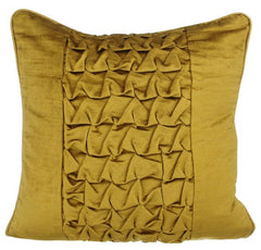 Lemon Grass Knots - Lemon Grass Velvet Decorative Euro Sham