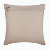 Linen Paisleys - Beige Cotton Linen Throw Pillow Cover