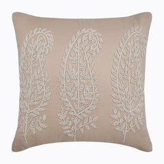 Linen & Paisleys Pillow Cover
