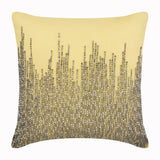 Linen Yellow Heights Pillow Cover