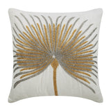 Love Grows On Trees - Ivory Art Silk Decorative Euro Sham