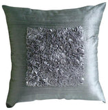 Plum Vintage Love - Plum Art Silk Decorative Euro Sham