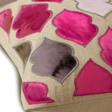 Brown Dwelling - Brown Faux Leather Throw Pillow Cover