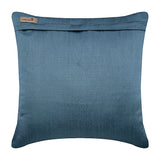 Metal Daze - Midnight Blue Art Silk Throw Pillow Cover