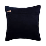 Midnight Punch - Black & Grey Felt Decorative Throw Cushion Cover