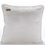 Paloma Grey Drops - Paloma Gray Burnout Velvet Throw Pillow Cover