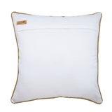 Moroccan Lattice - Gold Velvet Throw Pillow Cover