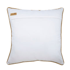 Moroccan Lattice - Gold Velvet Throw Pillow Cover