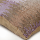 Melting Aquas - Blue Art Silk Throw Pillow Cover