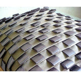 Musical Harmony - Gray Faux Suede Decorative Euro Sham