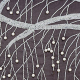 Nature Pearl - Brown Cotton Linen Decorative Euro Sham