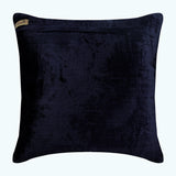 Navy Turkish Dream - Navy Blue Velvet Throw Pillow Cover