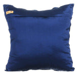 Night Texture - Navy Blue Taffeta Decorative Euro Sham