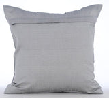 Frozen Sparkles - Blue Art Silk Throw Pillow Cover