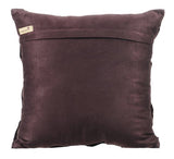 Omg Its Copper - Copper Faux Leather Throw Pillow Cover