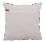 Omg Its Silver - Silver Faux Leather Throw Pillow Cover