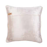 Cayenne Red Scrolls - Cayenne Red Burnout Velvet Throw Pillow Cover