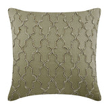Pasha - Taupe Linen Decorative Euro Sham