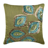 Peacock Feather Throw Pillow Covers