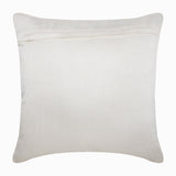 Peacock Beauty - Ivory Art Silk Decorative Euro Sham