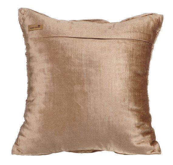 Pearl Beige Beauty - Pearl Beige Velvet Throw Pillow Cover