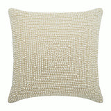 Pearl World - Ivory Art Silk Decorative Euro Sham
