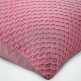Pink Beehive - Pink Taffeta Throw Pillow Cover