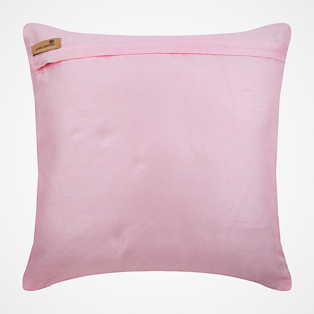 Pink Beehive - Pink Taffeta Throw Pillow Cover