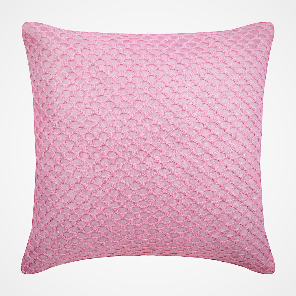 Pink Beehive Pillow Cover