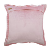 Pink Crystal Palace - Pink Velvet Decorative Euro Sham