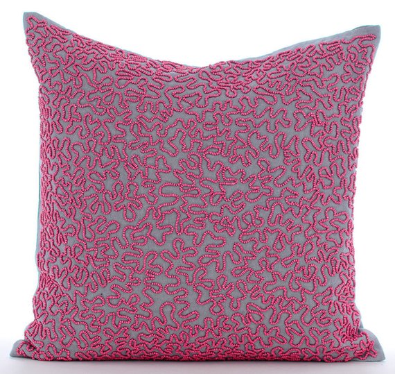 Pink Rush Pillow Cover