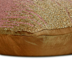 Pink Phenomena - Pink Art Silk Throw Pillow Cover