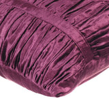 Plum Beauty - Plum Velvet Throw Pillow Cover