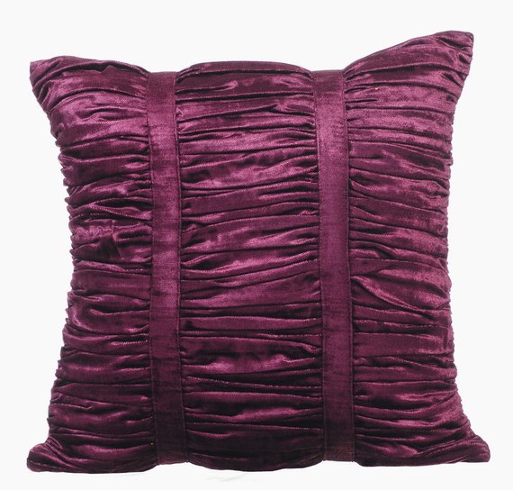 Plum Beauty Pillow Cover