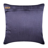 Plum Cheer - Plum Art Silk Decorative Euro Sham