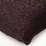 Plum Digest - Plum Art Silk Decorative Euro Sham