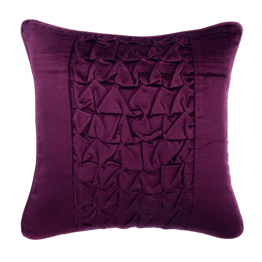 Plum Knots Pillow Cover