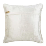 Plummy Leaves - Plum Velvet Decorative Euro Sham