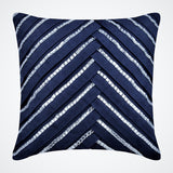 Popeye The Sailor - Navy Blue Faux Suede Decorative Euro Sham