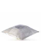 Pure Dreams - Ivory Crushed Art Silk Decorative Euro Sham