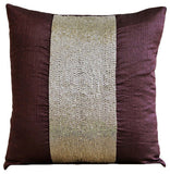 Purple Center Pillow Cover