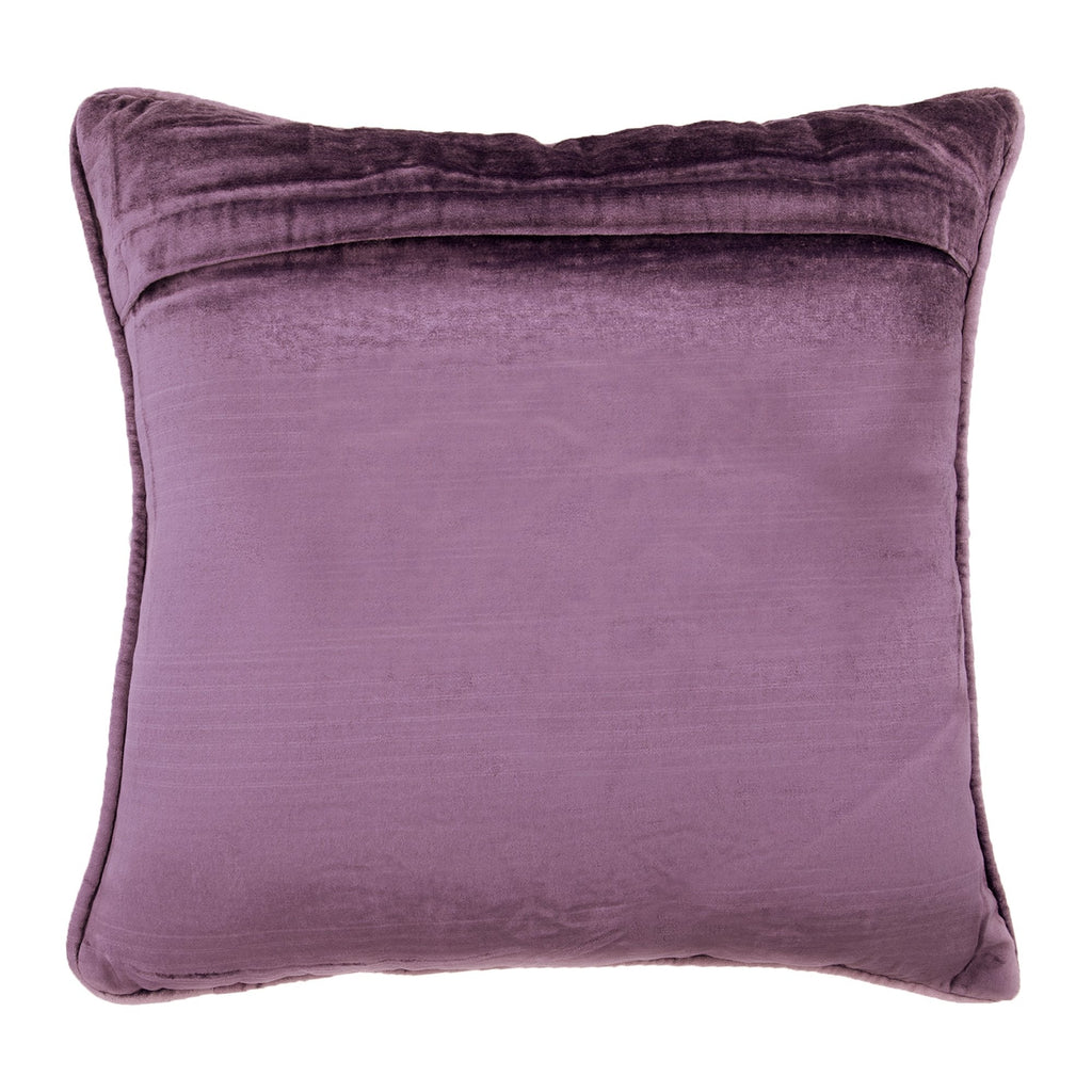 Purple Love - Purple Velvet Decorative Euro Sham