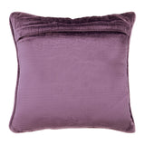 Purple Love - Purple Velvet Decorative Euro Sham