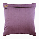 Purple Sea - Purple Art Silk Throw Pillow Cover