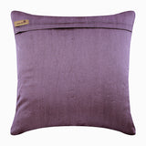 Purple Sea - Purple Art Silk Decorative Euro Sham