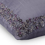 Purple Shells - Purple Art Silk Throw Cushion Cover